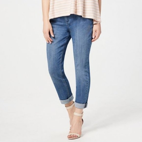 Laurie Felt Denim - Laurie Felt Regular Classic Denim Boyfriend Jeans